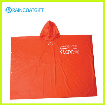 Ponchos de pluie de PVC ordinaire promotionnel (RVC-096A)